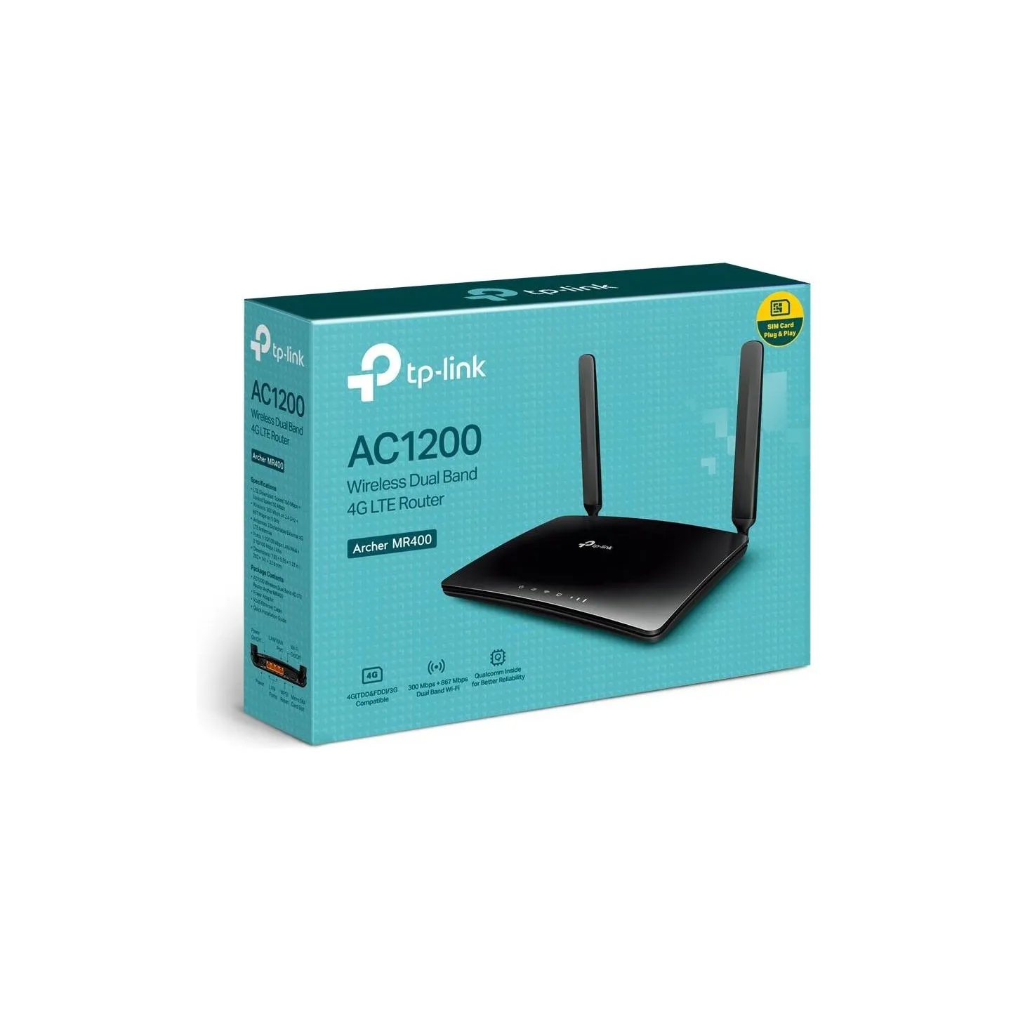 Tp-Link Wireless Router|TP-LINK|Router / Modem|1200 Mbps|IEEE 802.11a|IEEE 802.11 b/g|IEEE 802.11n|IEEE 802.11ac|3x10/100M|LAN \