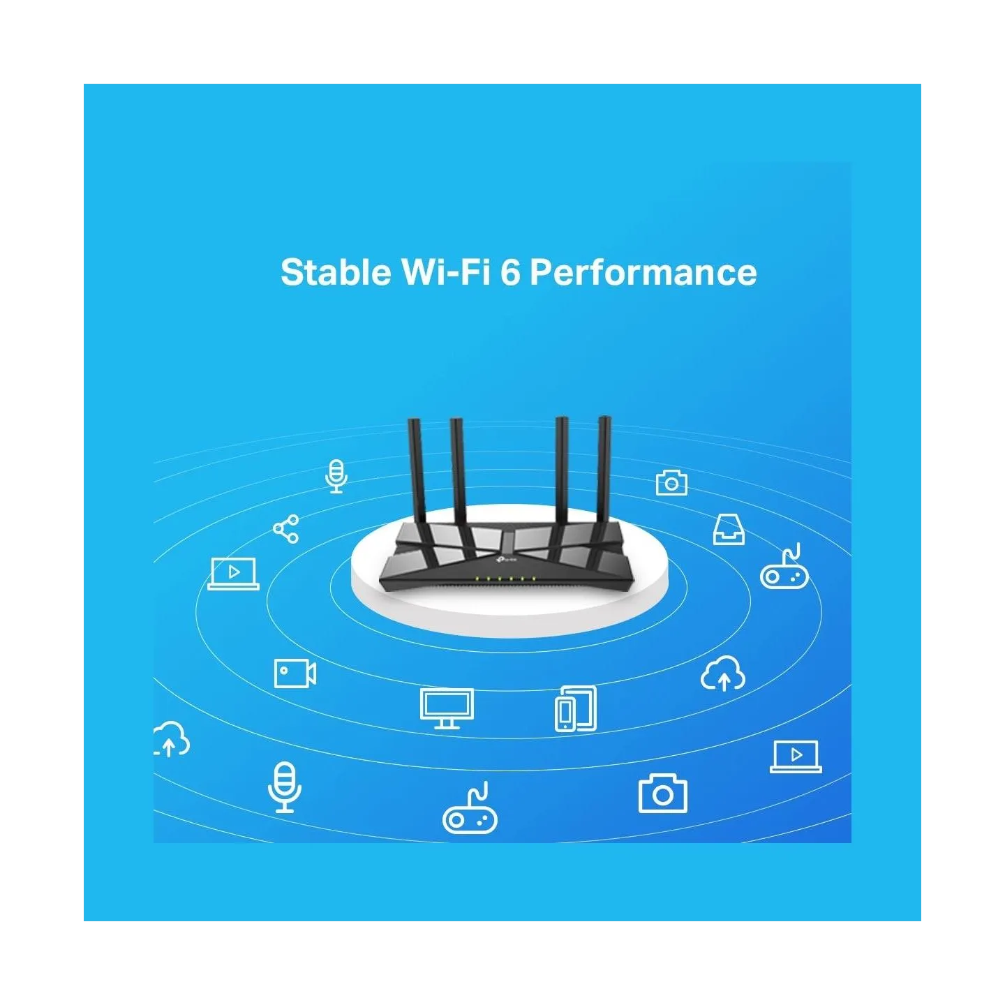 Tp-Link Wireless Router|TP-LINK|Wireless Router|1500 Mbps|Wi-Fi 6|IEEE 802.11a|IEEE 802.11 b/g|IEEE 802.11n|IEEE 802.11ac|IEEE 8