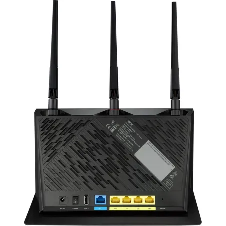 Asus Wireless Router|ASUS|Wireless Router|2600 Mbps|Wi-Fi 5|USB 2.0|1 WAN|4x10/100/1000M|Number of antennas 4|4G-AC86U