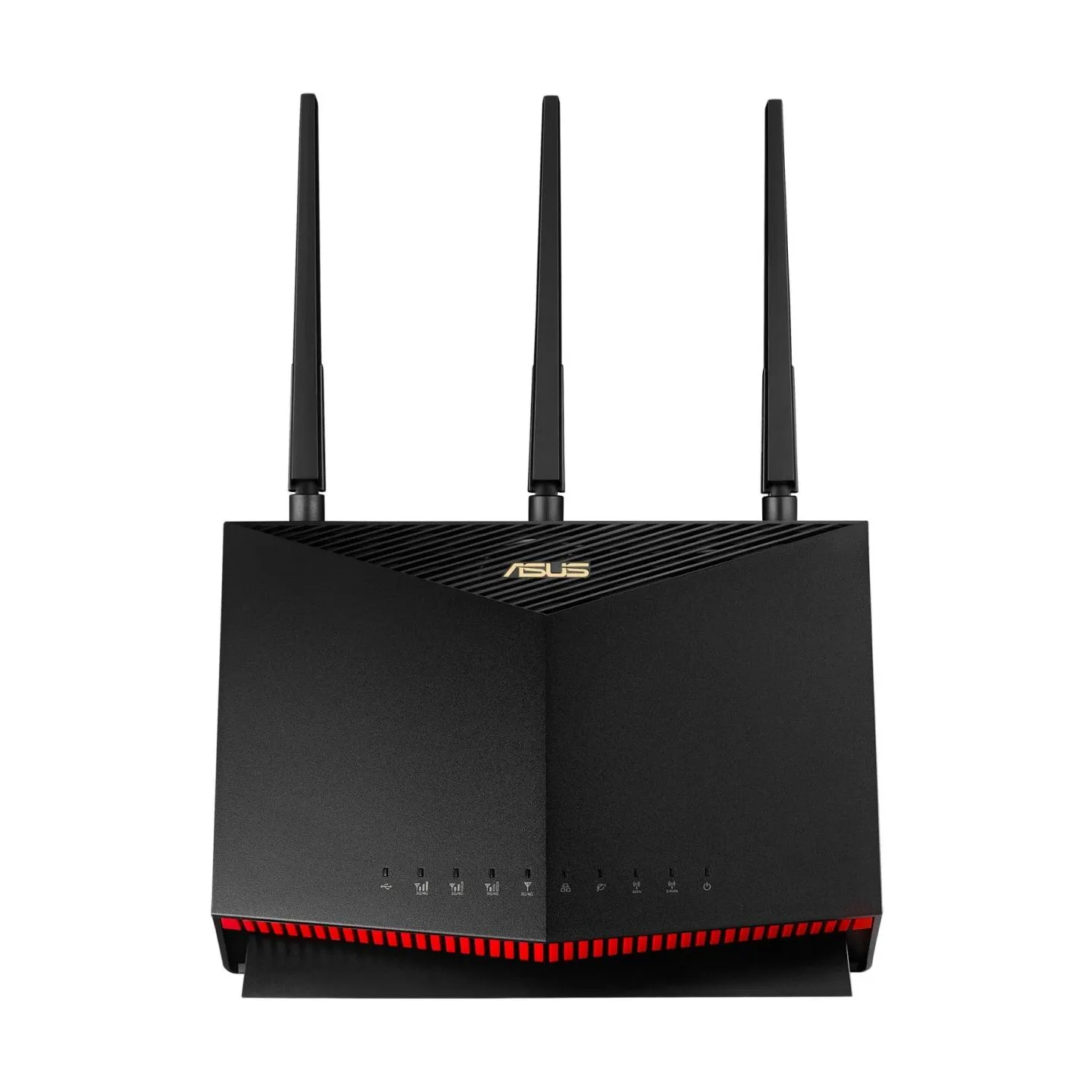 Asus Wireless Router|ASUS|Wireless Router|2600 Mbps|Wi-Fi 5|USB 2.0|1 WAN|4x10/100/1000M|Number of antennas 4|4G-AC86U