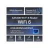 Tp-Link Wireless Router|TP-LINK|Wireless Router|5400 Mbps|Wi-Fi 6|IEEE 802.11a|IEEE 802.11 b/g|IEEE 802.11n|IEEE 802.11ac|IEEE 8