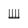 Tp-Link Wireless Router|TP-LINK|Wireless Router|1500 Mbps|Wi-Fi 6|1 WAN|3x10/100/1000M|Number of antennas 4|ARCHERAX17