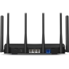 Mercusys Wireless Router|MERCUSYS|Router|IEEE 802.11a/b/g|IEEE 802.11n|IEEE 802.11ac|IEEE 802.11ax|3x2.5GbE|LAN \ WAN ports 1|Nu