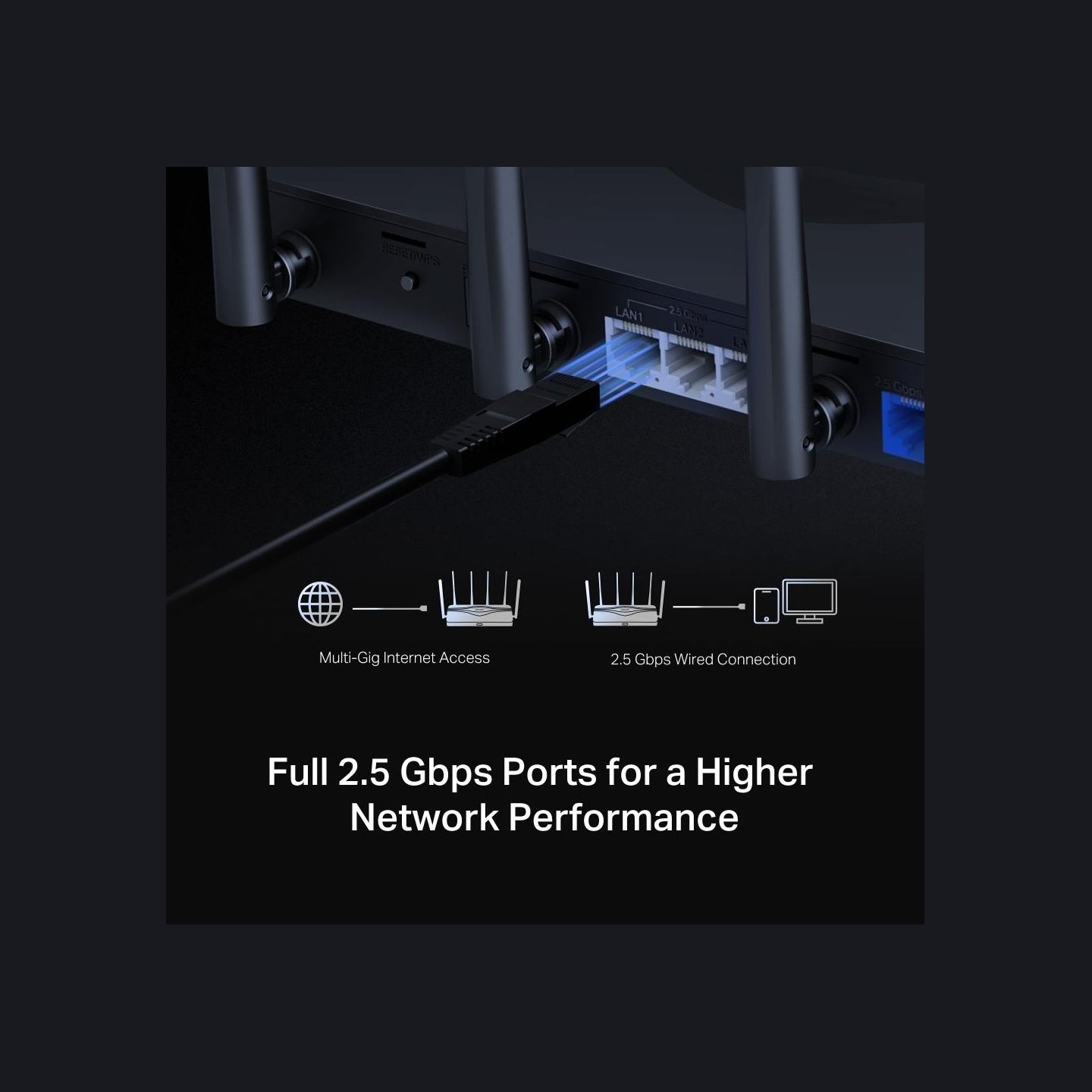 Mercusys Wireless Router|MERCUSYS|Router|IEEE 802.11a/b/g|IEEE 802.11n|IEEE 802.11ac|IEEE 802.11ax|3x2.5GbE|LAN \ WAN ports 1|Nu