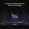 Mercusys Wireless Router|MERCUSYS|Router|IEEE 802.11a/b/g|IEEE 802.11n|IEEE 802.11ac|IEEE 802.11ax|3x2.5GbE|LAN \ WAN ports 1|Nu