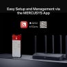 Mercusys Wireless Router|MERCUSYS|Router|IEEE 802.11a/b/g|IEEE 802.11n|IEEE 802.11ac|IEEE 802.11ax|3x2.5GbE|LAN \ WAN ports 1|Nu