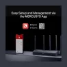 Mercusys Wireless Router|MERCUSYS|Router|IEEE 802.11a/b/g|IEEE 802.11n|IEEE 802.11ac|IEEE 802.11ax|3x2.5GbE|LAN \ WAN ports 1|Nu