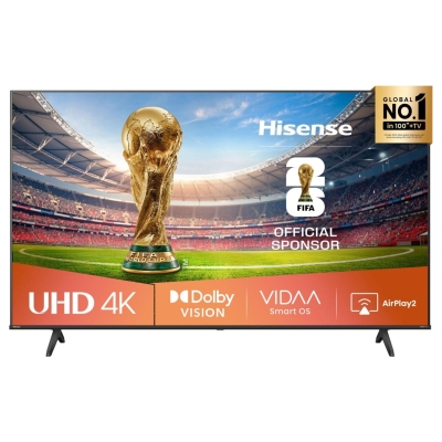 Hisense 4K TV | 75A6Q | 75 | Smart TV | VIDAA Smart OS | UHD | Black