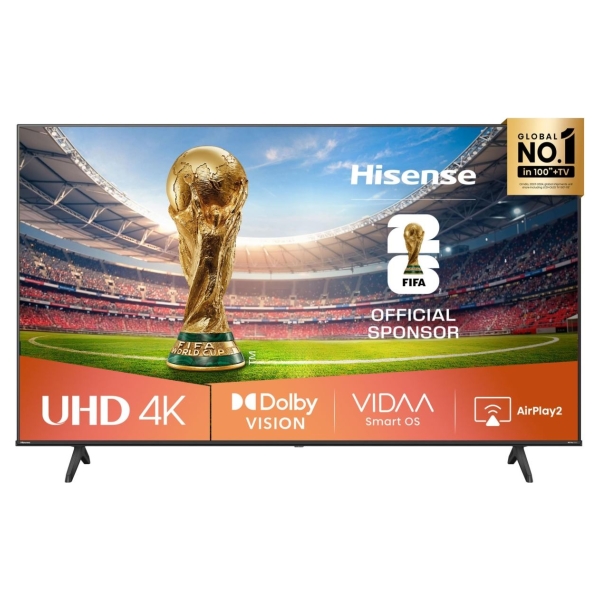 Hisense 4K TV | 75A6Q | 75 | Smart TV | VIDAA Smart OS | UHD | Black