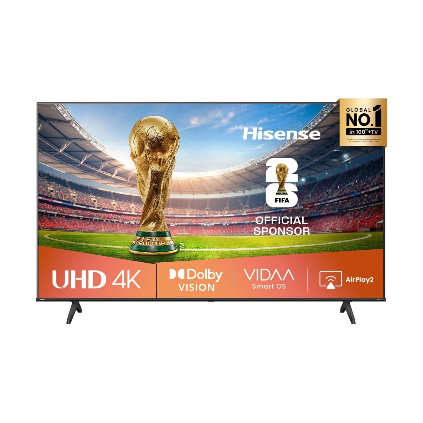 Hisense 4K TV | 75A6Q | 75 | Smart TV | VIDAA Smart OS | UHD | Black