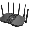 Asus BE9400 Tri-band WiFi 7 AiMesh Extendable Router | RT-BE90U | 802.11be | Ethernet LAN (RJ-45) ports 3 | Mesh Support Yes | M