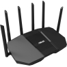 Asus BE9400 Tri-band WiFi 7 AiMesh Extendable Router | RT-BE90U | 802.11be | Ethernet LAN (RJ-45) ports 3 | Mesh Support Yes | M