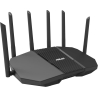 Asus BE9400 Tri-band WiFi 7 AiMesh Extendable Router | RT-BE90U | 802.11be | Ethernet LAN (RJ-45) ports 3 | Mesh Support Yes | M
