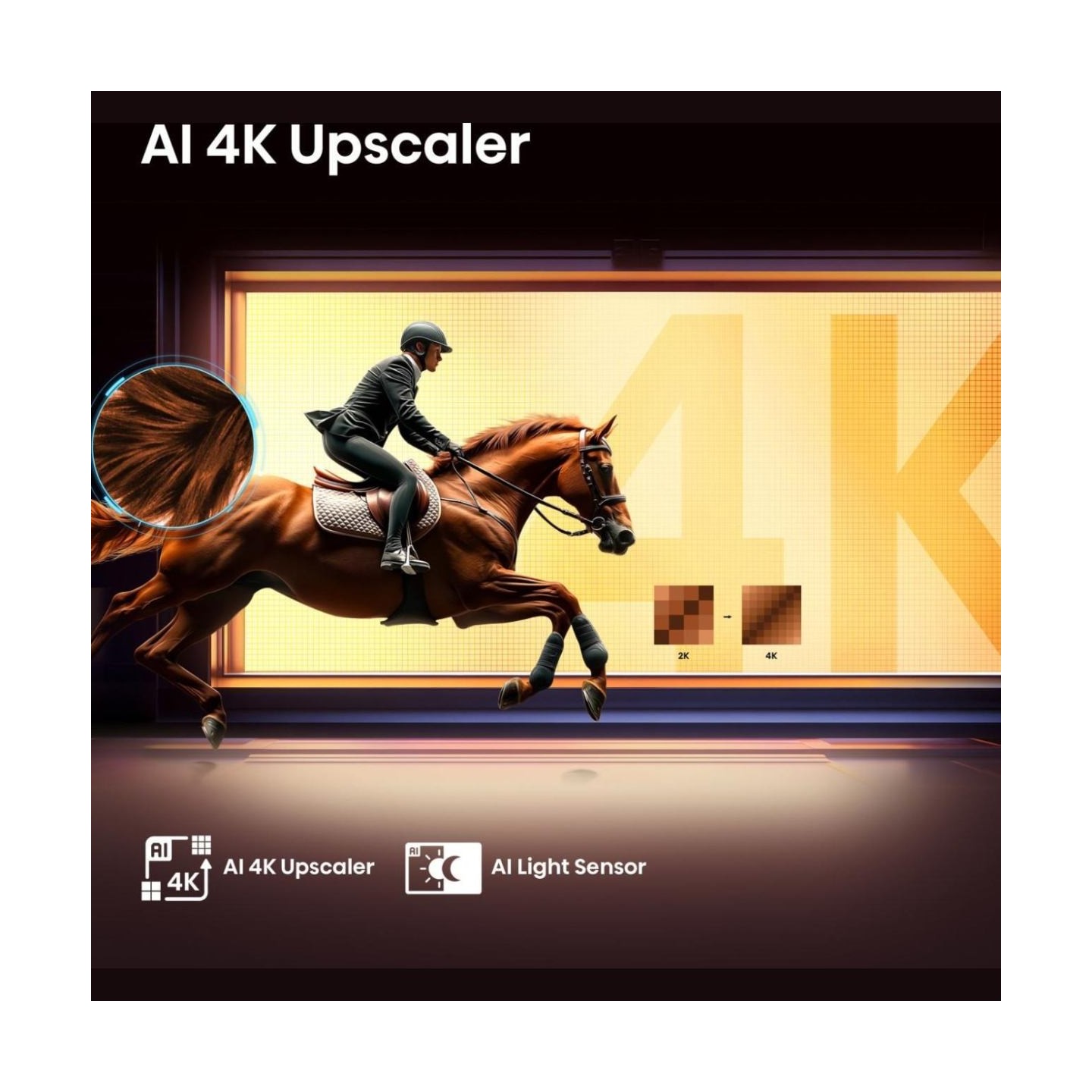 Hisense 4K TV | 75A6Q | 75 | Smart TV | VIDAA Smart OS | UHD | Black