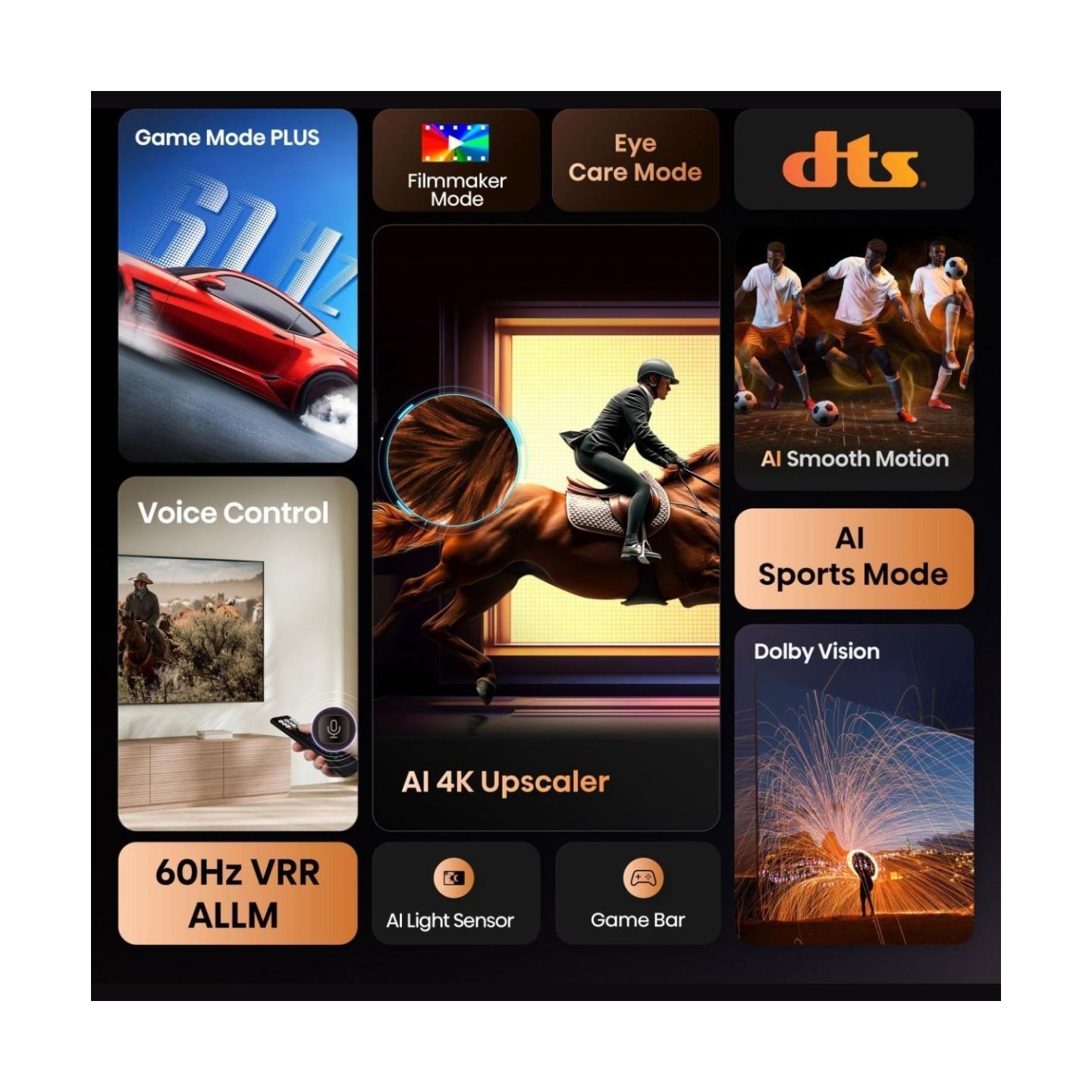 Hisense 4K TV | 75A6Q | 75 | Smart TV | VIDAA Smart OS | UHD | Black