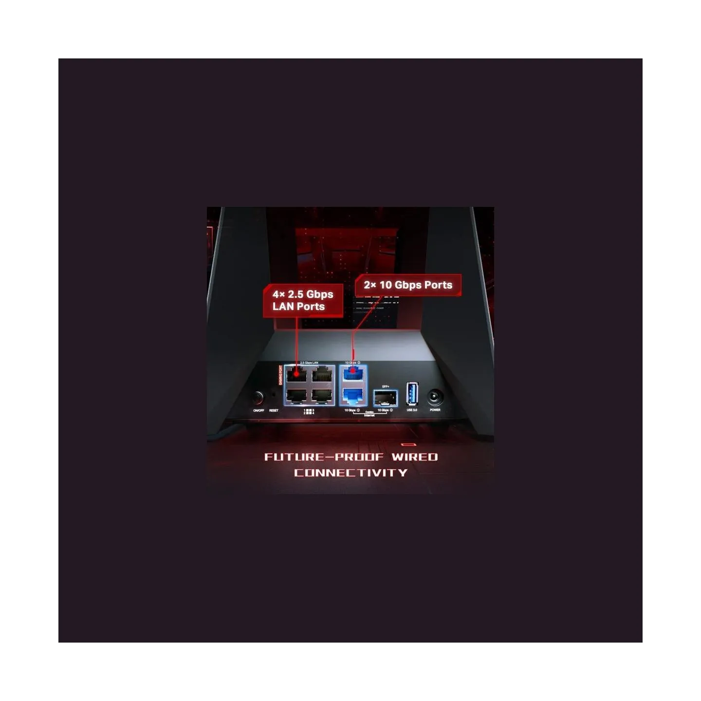 Tp-Link Wireless Router|TP-LINK|Router|19000 Mbps|LAN \ WAN ports 2|ARCHERGE800