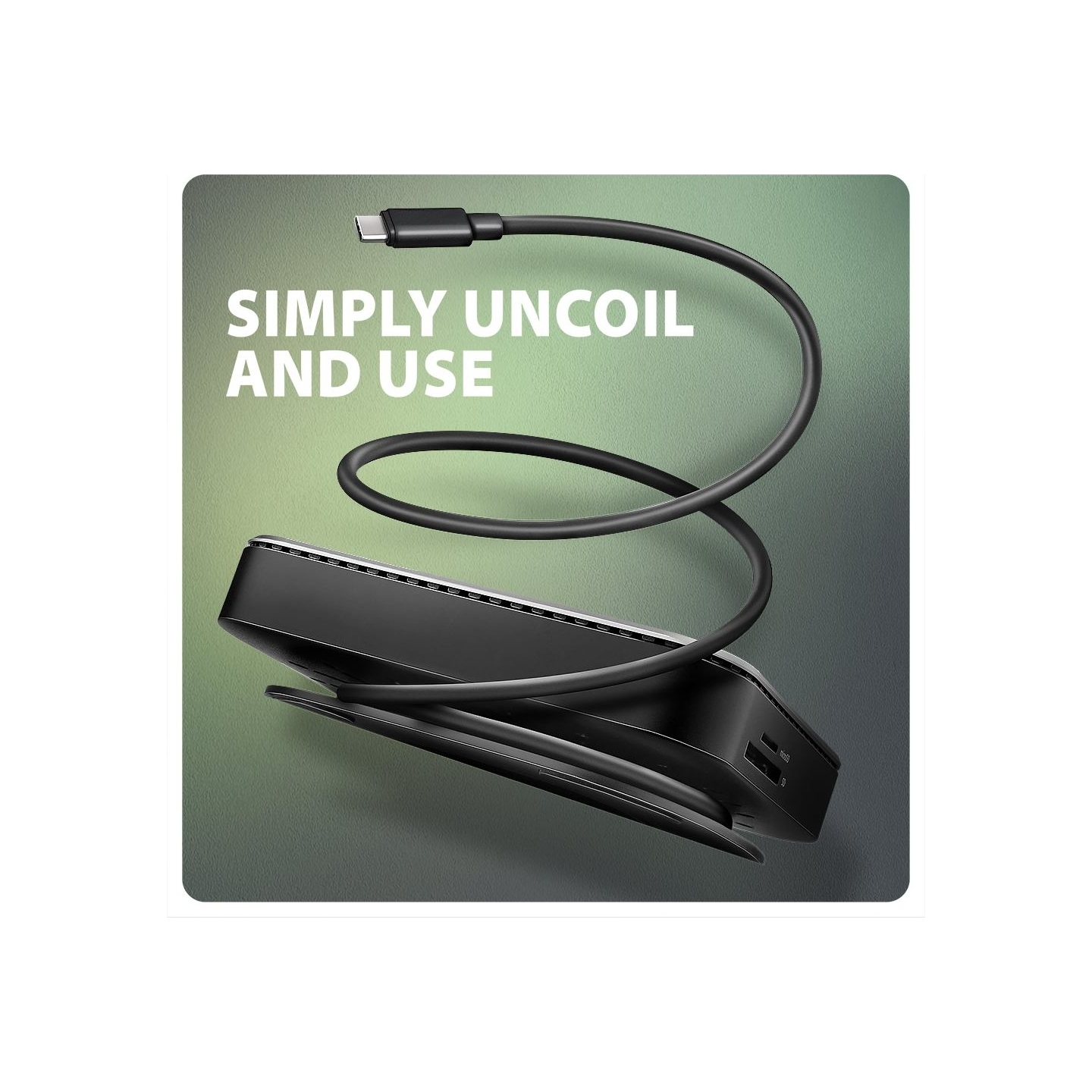 Axagon HMC-UFO USB hub 9in1 10Gbps HDMI M.2 NVMe LA