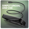 Axagon HMC-UFO USB 10Gbps hub, 2x USB-A, USB-C, HDMI 4k/60, RJ-45, M.2, SD/mSD, audio, PD