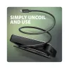 Axagon HMC-UFO USB 10Gbps hub, 2x USB-A, USB-C, HDMI 4k/60, RJ-45, M.2, SD/mSD, audio, PD