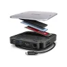 Axagon HMC-UFO USB hub 9in1 10Gbps HDMI M.2 NVMe LA