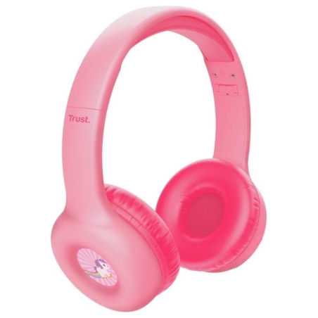 Trust HEADPHONES WRL NOUNA KIDS/PINK 25274 TRUST