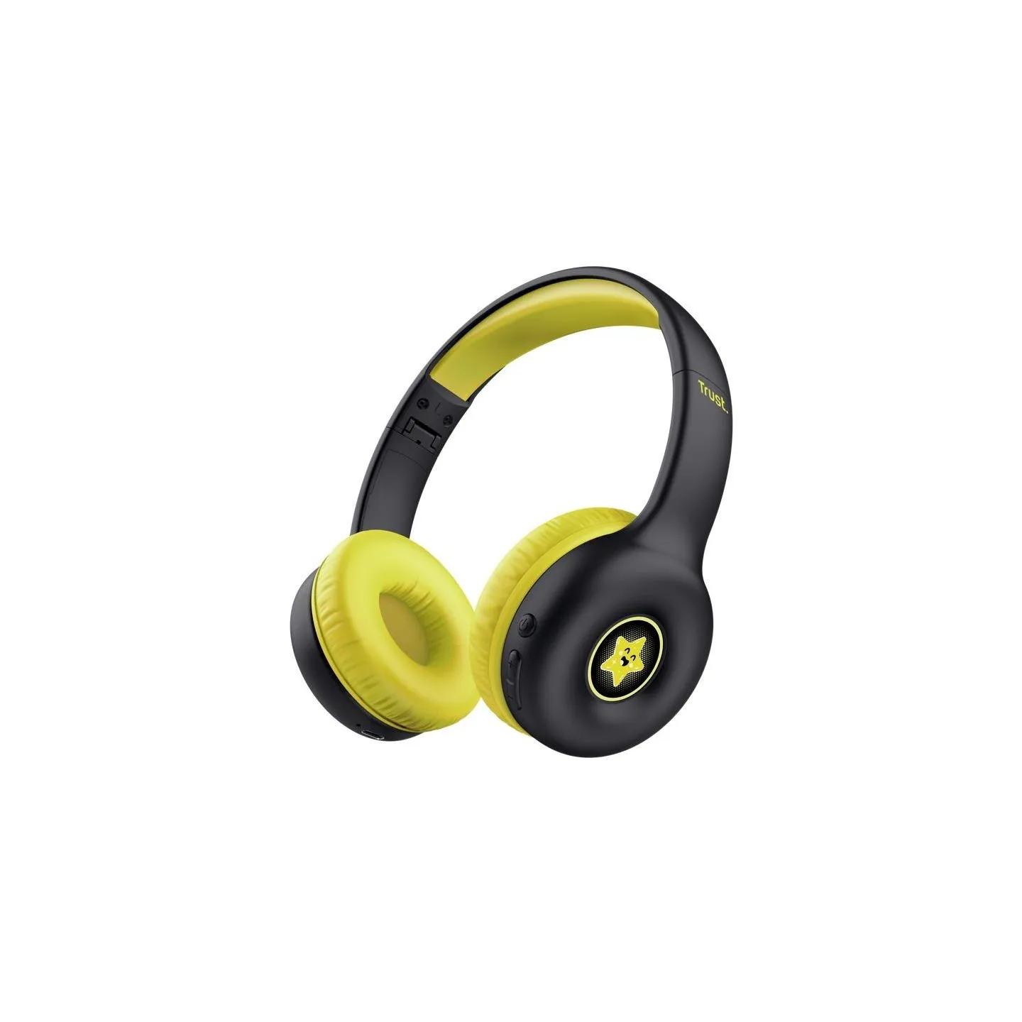 Trust HEADPHONES WRL NOUNA KIDS/BLACK 25405 TRUST