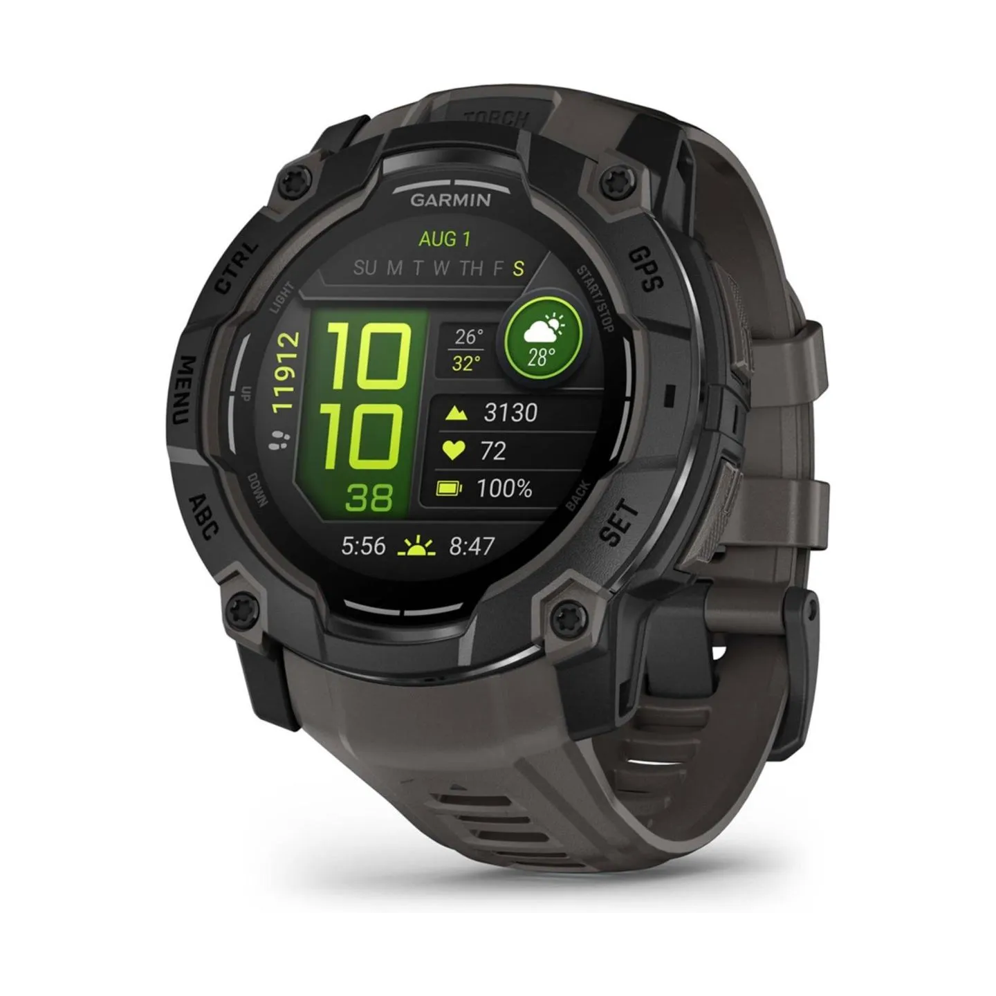 Garmin SMARTWATCH INSTINCT 3 AMOLED/BLK/CHARCO 010-03020-00 GARMIN