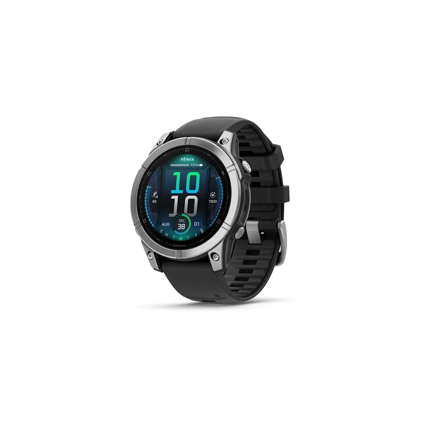 Garmin SMARTWATCH FENIX E/STEEL/BLCK 010-03025-00 GARMIN