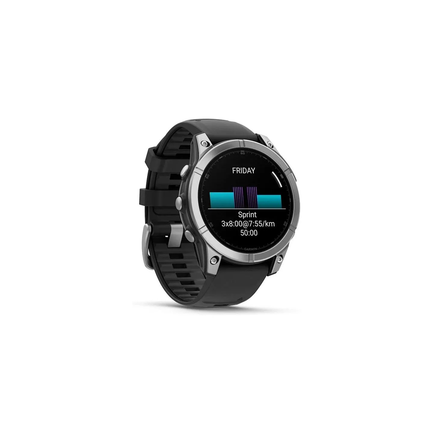 Garmin SMARTWATCH FENIX E/STEEL/BLCK 010-03025-00 GARMIN