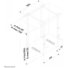 Neomounts BY NEWSTAR CPU HOLDER (HEIGHT PC: 3-60 CM / WIDTH PC: 8-70 CM)