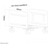 Neomounts BY NEWSTAR CPU HOLDER (MOBILE / WIDTH: 12-21 CM)