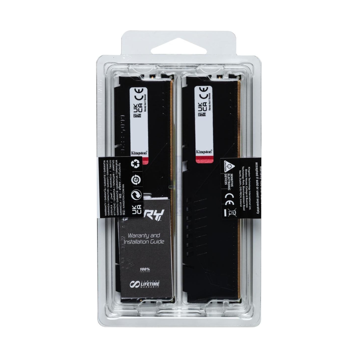Kingston Memory DDR5 Fury Beast Black 16GB(2 8GB)/6000 CL36 EXPO