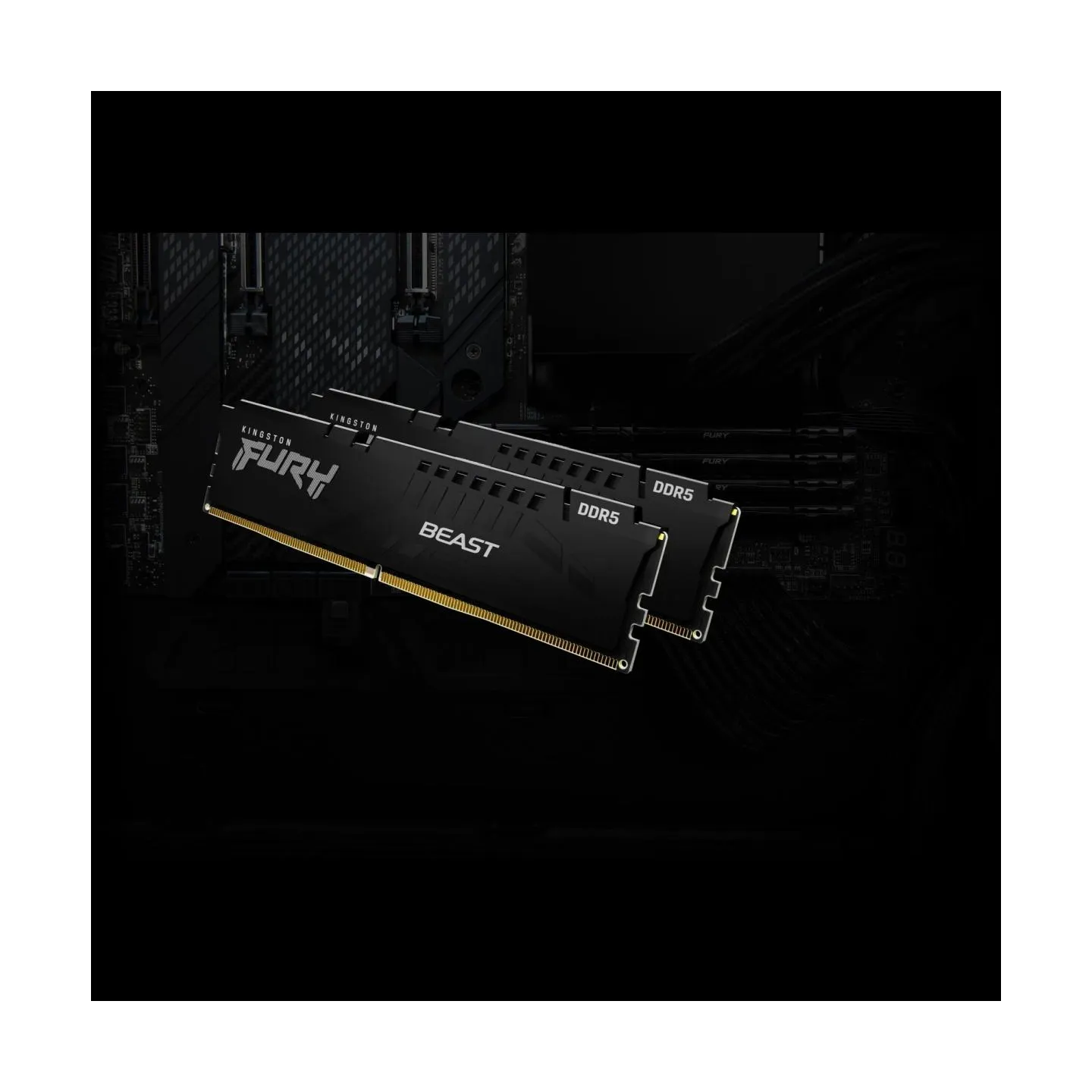 Kingston Memory DDR5 Fury Beast Black 16GB(2 8GB)/6000 CL36 EXPO
