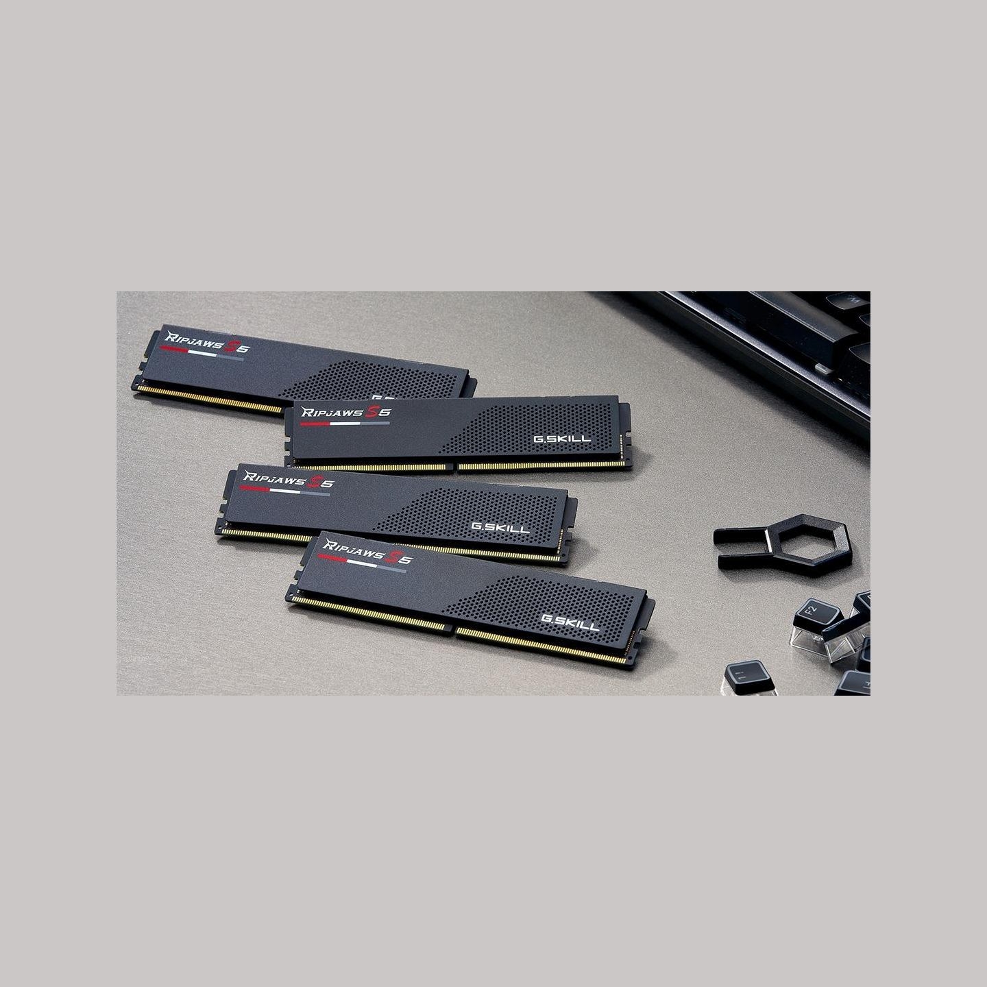 G.skill PC memory DDR5 32GB (2x16GB) Ripjaws S5 6000MHz CL30 XMP3 black