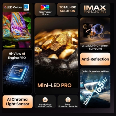 Hisense TV Set|HISENSE|55 "|4K Ultra HD|3840 x 2160 pixels|Flat|16:9|ULED|55U7QPRO