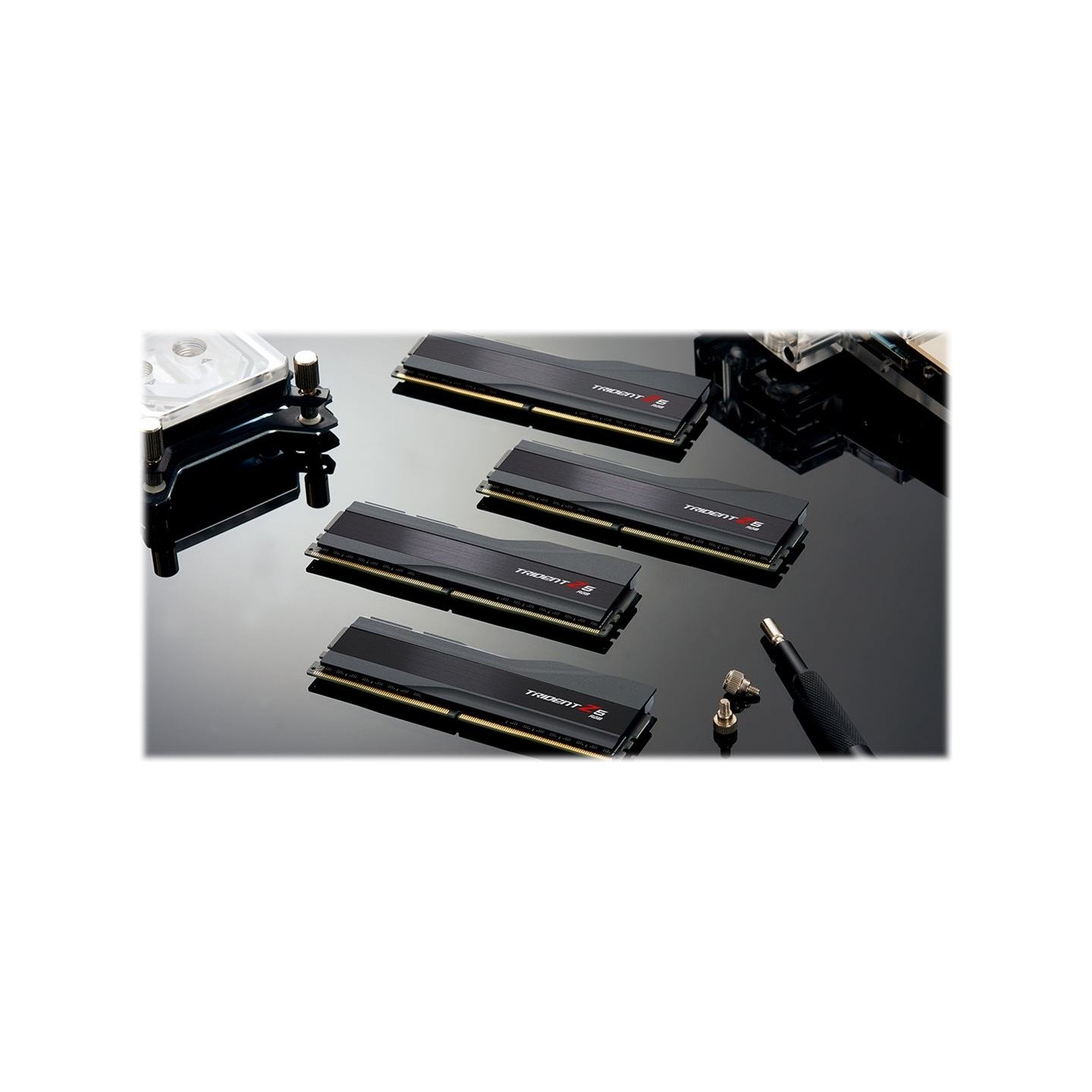 G.skill PC memory DDR5 32GB (2x16GB) Trident Z5 RGB 6400MHz CL32-39 XMP3 black