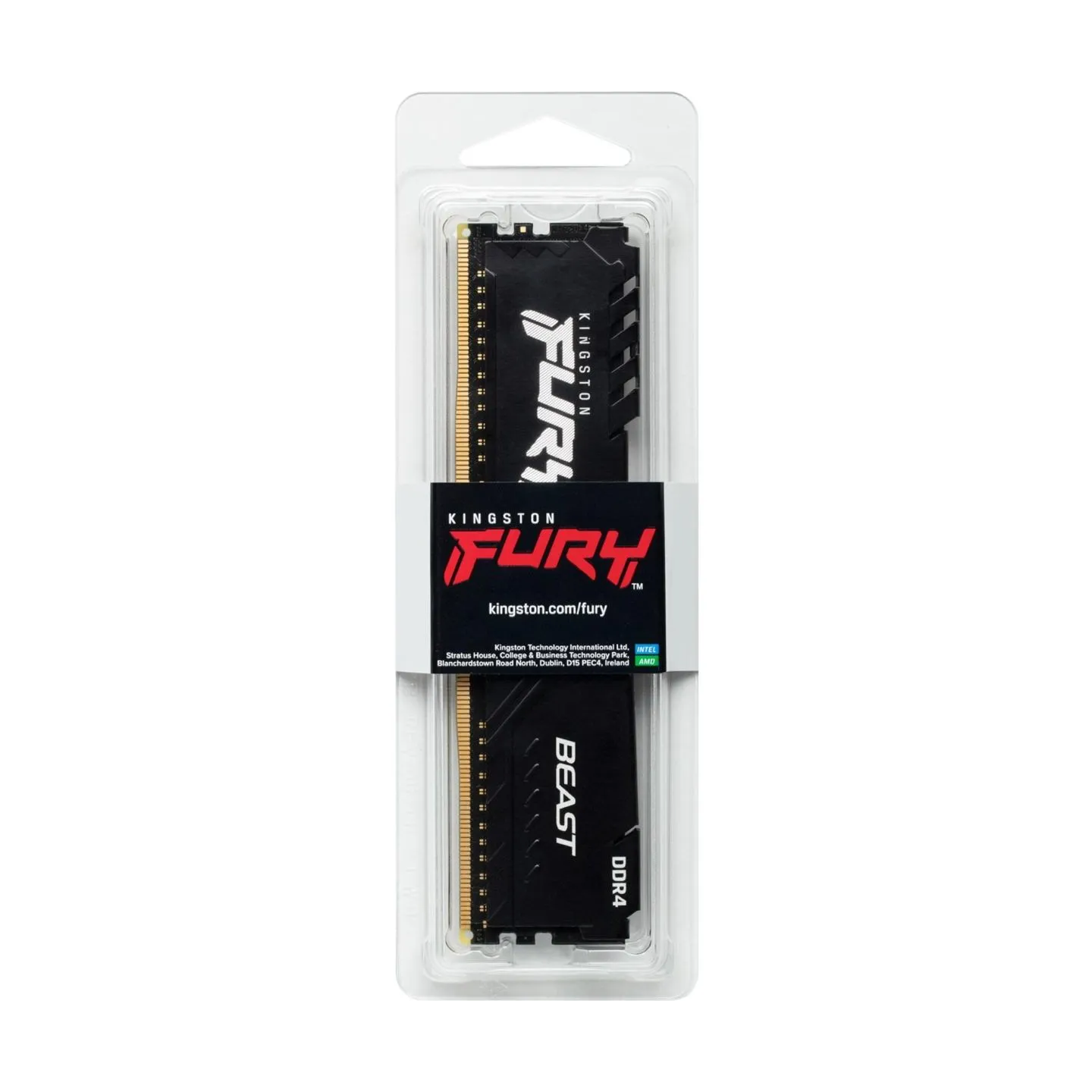 Kingston | Fury Beast | 8 GB | DDR4 | 3200 MHz | PC/server | Registered No | ECC No