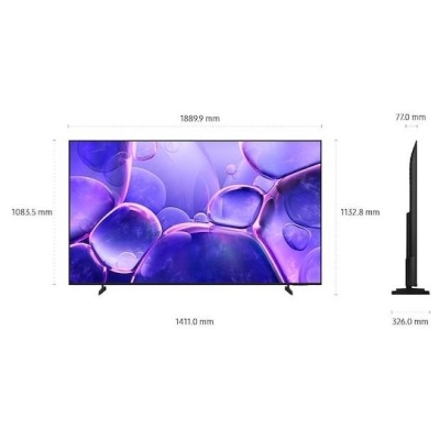 Samsung TV Set|SAMSUNG|85 "|4K Ultra HD|3840 x 2160 pixels|Flat|16:9|LED|UE85U8072FUXXH