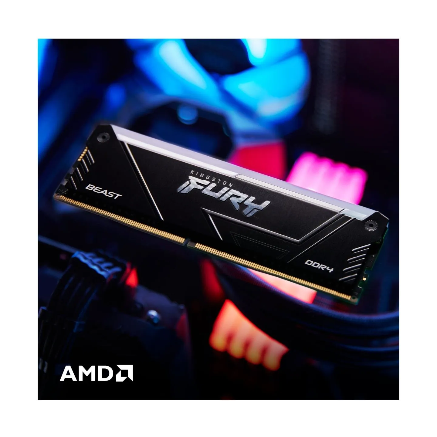 Kingston | FURY Beast RGB | 32 GB | DDR4 | 1600 MHz | PC/server | Registered No | ECC No