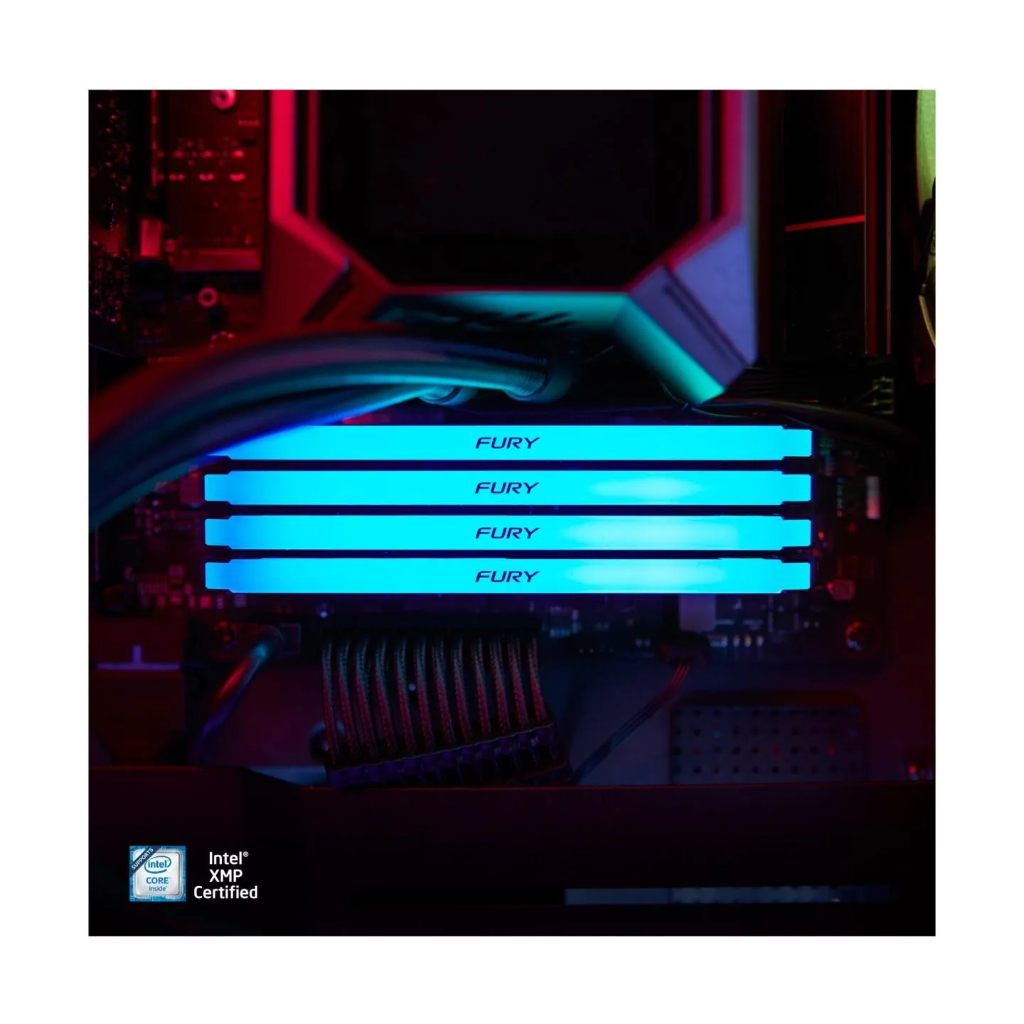 Kingston | FURY Beast RGB | 32 GB | DDR4 | 1600 MHz | PC/server | Registered No | ECC No