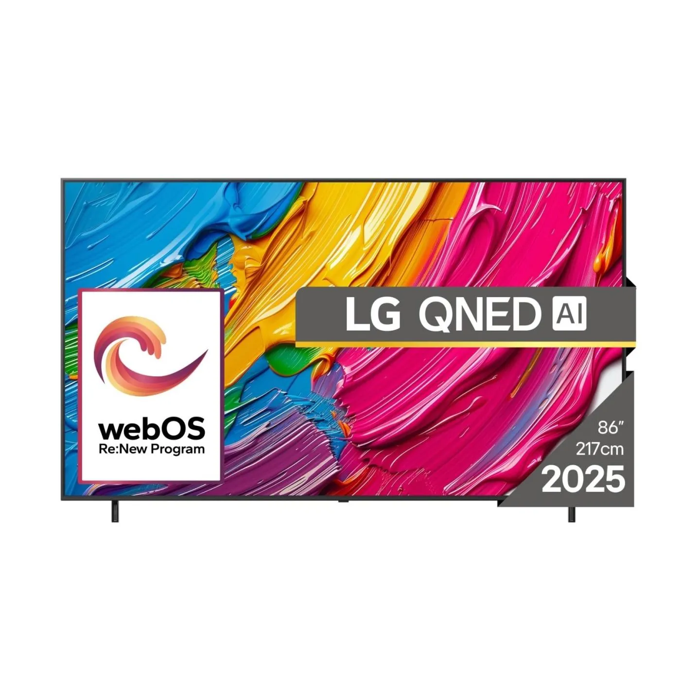 LG TV Set|LG|86"|4K/Smart|3840x2160|Wireless LAN|Bluetooth|webOS|Black|86QNED80A3A