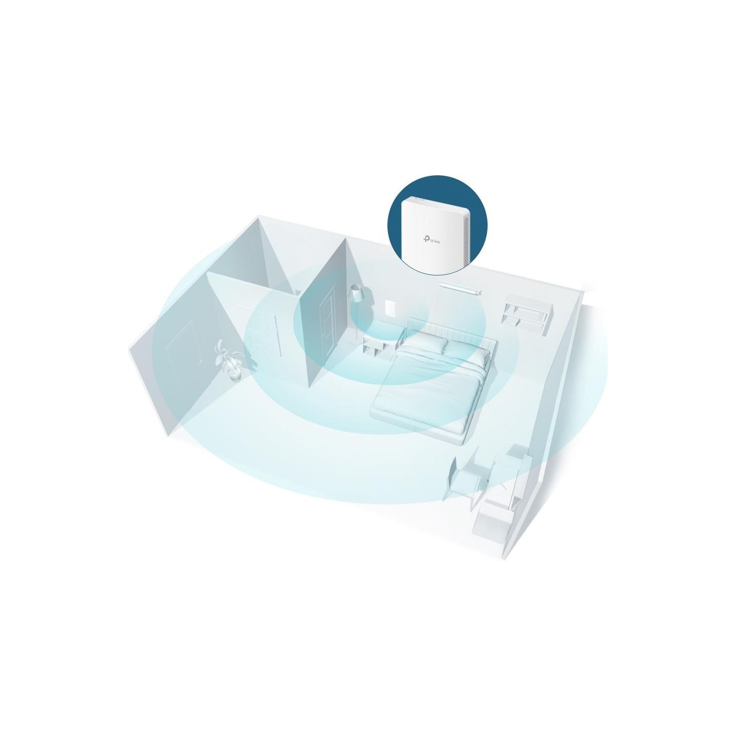 Tp-Link Access Point|TP-LINK|Omada|1200 Mbps|IEEE 802.11a|IEEE 802.11 b/g|IEEE 802.11n|IEEE 802.11ac|EAP235-WALL