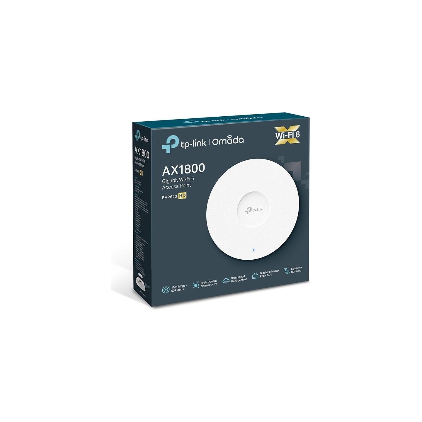 Tp-Link Access Point EAP620 HD 1xGb PoE AX1800