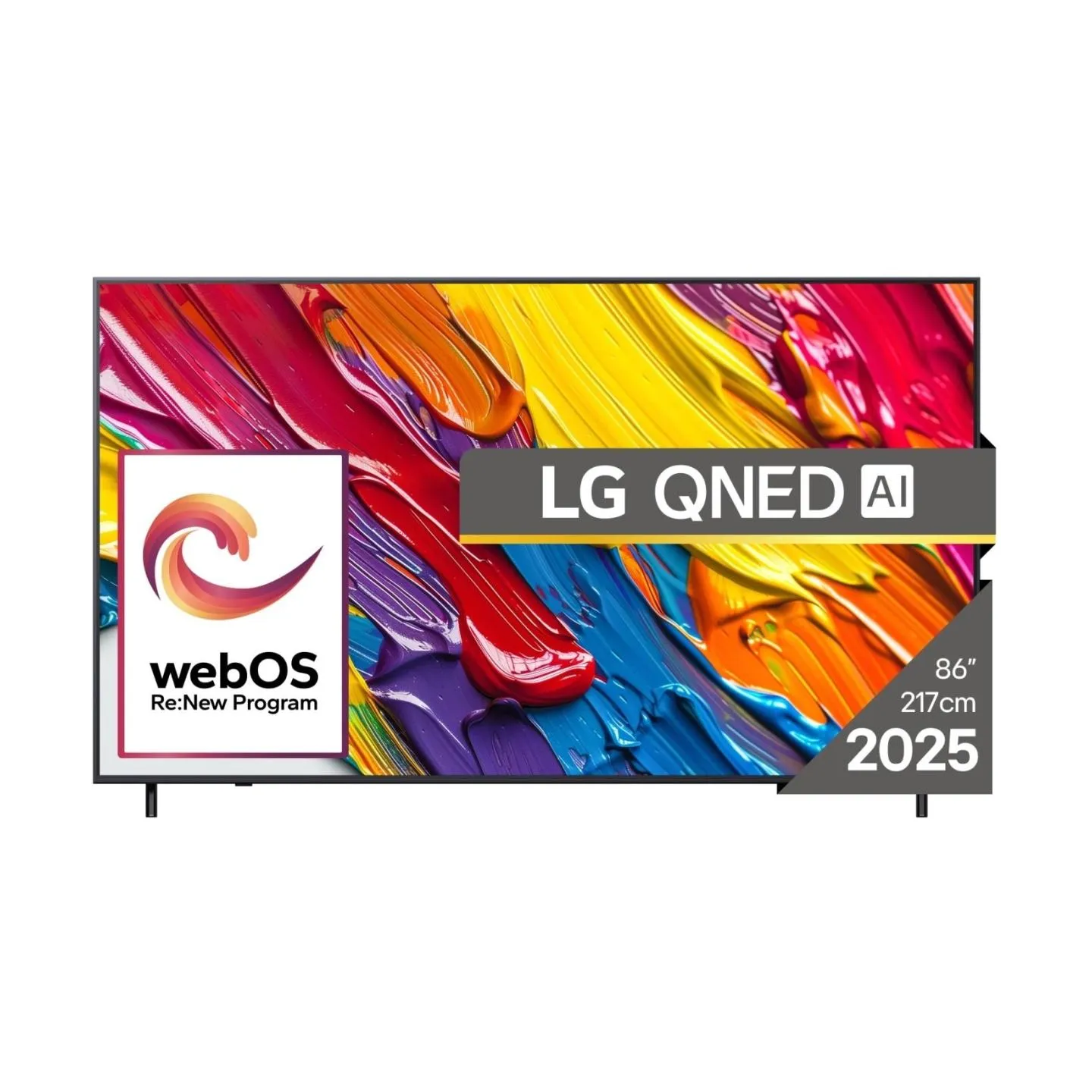 LG TV Set|LG|86"|4K/Smart|3840x2160|Wireless LAN|Bluetooth|webOS|Black|86QNED82A3B