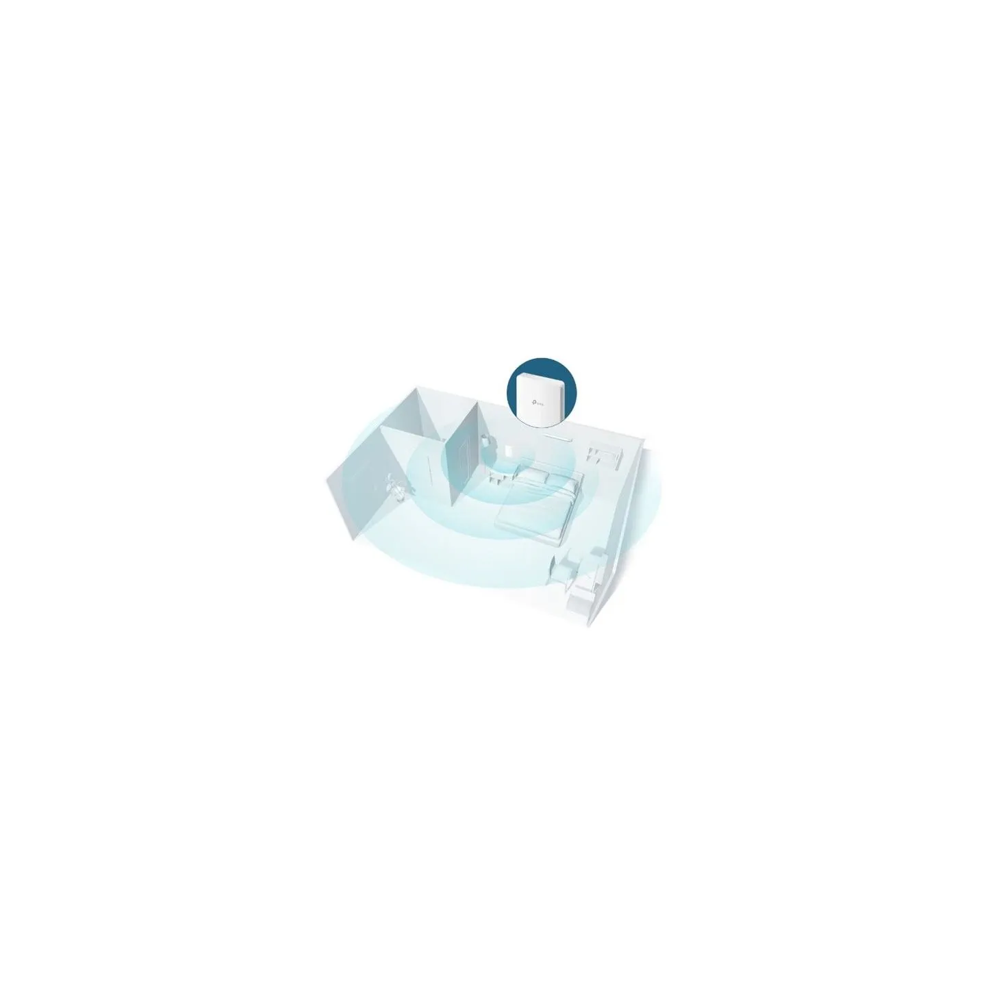 Tp-Link EAP615-Wall 1GE PoE AX1800