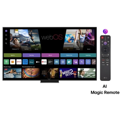 LG TV Set|LG|86"|4K/Smart|3840x2160|Wireless LAN|Bluetooth|webOS|Black|86QNED86A3A