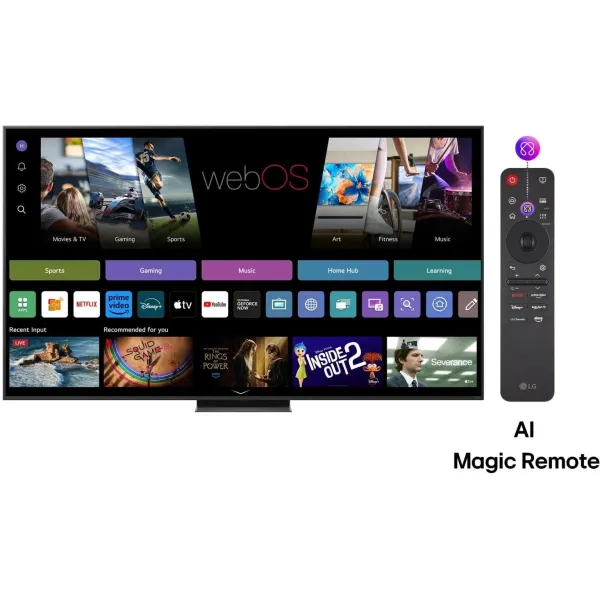 LG TV Set|LG|86"|4K/Smart|3840x2160|Wireless LAN|Bluetooth|webOS|Black|86QNED86A3A