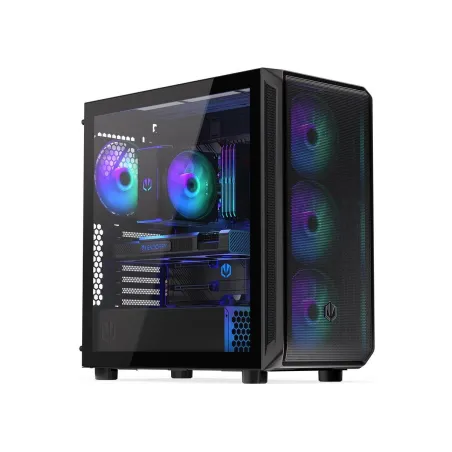 Endorfy Case|ENDORFY|Arx 700 ARGB|MidiTower|Case product features Transparent panel|Not included|ATX|MicroATX|MiniITX|Colour Bla