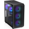 Endorfy Case|ENDORFY|Arx 700 ARGB|MidiTower|Case product features Transparent panel|Not included|ATX|MicroATX|MiniITX|Colour Bla