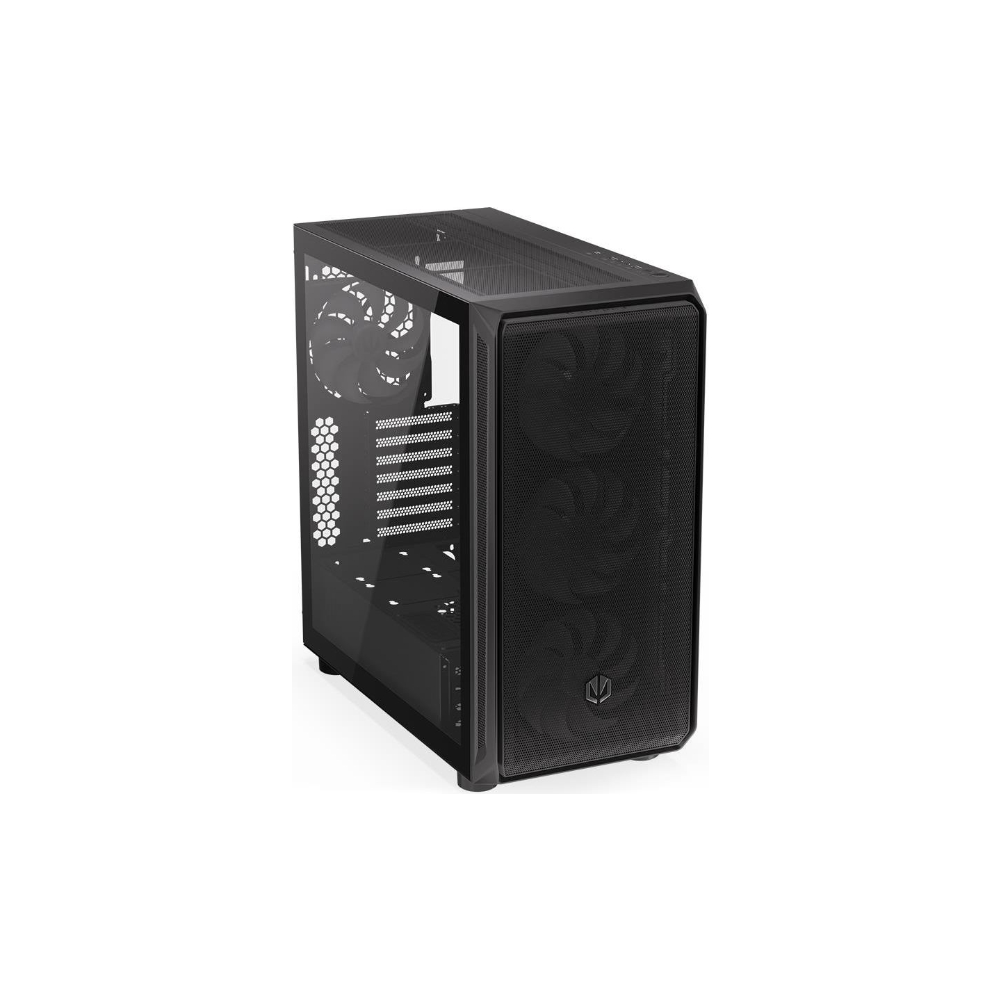 Endorfy Case|ENDORFY|Arx 700 ARGB|MidiTower|Case product features Transparent panel|Not included|ATX|MicroATX|MiniITX|Colour Bla